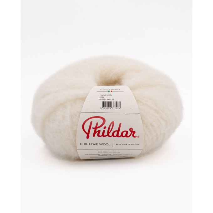Phil Love Wool Ecru
