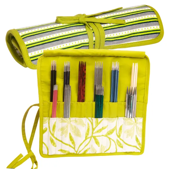 KnitPro Etui pour aiguilles doubles pointes Greenery