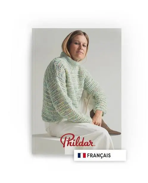 Phildar No 283 Femme Tricot fils fantaisie