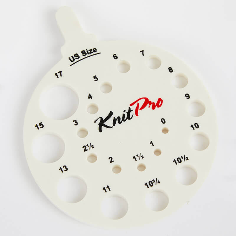 KnitPro jauge à aiguilles rondes