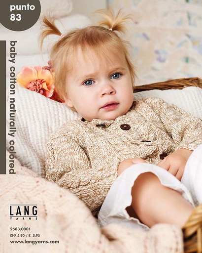 Lang Punto 83 Baby cotton naturally colored