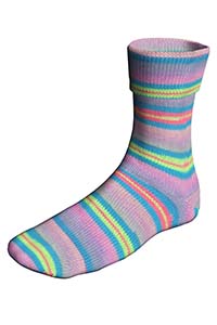 Super Soxx Color 4-Fach 901.0518